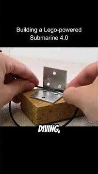 Build a Lego Submarine 🤯 DIY Electronics & RC 🚢