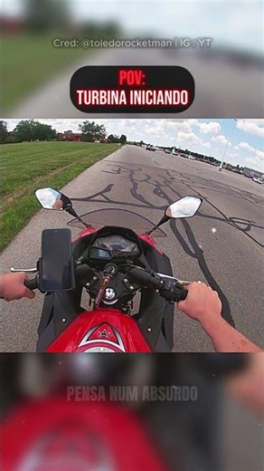 🤔 Ele pôs turbina na moto: veja!