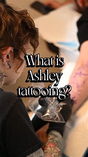What is Ashley tattooing? 👀 Some micro realism fine lines? What CAN'T Ashley tattoo!?