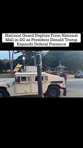 National Guard troops were seen rolling out from the National Mall in Washington, D.C., as President Donald Trump intensifies federal security measures in the capital. #news #BreakingNews #breakingnewstoday #DC #washingtondc #TrumpAdministration #Trump #DonaldTrump #nationalguard #politics #PoliticsToday #PoliticalNews #DCNews #DCProtests | News is Dead