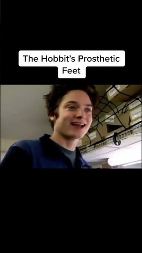 The hobbits feet behind the scenes in lord of the rings #tolkien #behindthescene #lotr