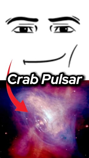 Replacing EARTH with the CRAB PULSAR 🦀 #space #spacesimulation