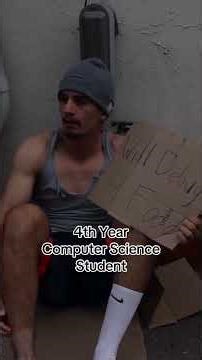 1st Year vs 4th Year Computer Science #shorts #college #comedy #computerscience