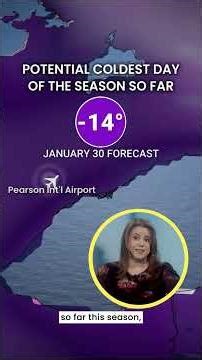 Frigid arctic air is sticking around until the to end January | #shorts