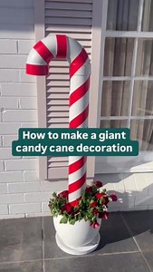 11K views · 60 reactions | Who knew PVC pipes and red cloth tape could make such festive giant candy canes? ✨ Check out our step-by-step guide. ⬇️ www.bunnings.com.au/diy-advice/kids-craft/christmas/make-giant-christmas-candy-canes #ChristmasDecorations #CandyCane #DIYChristmas | Bunnings Warehouse Australia | Facebook