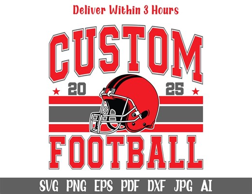 Custom Football Design, Custom Sublimation, Sports Svg, Personalized Football Png, Custom Team Design, Custom Football Png, Game Day Png - Etsy