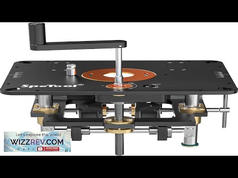 SpeTool Router Lift for 2.56 4.21 Diameter Routers Precision All aluminum Made Router