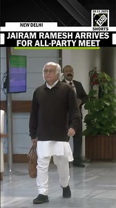 Congress Leader Jairam Ramesh reaches all-party meet ahead of winter legislative session