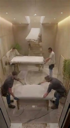 Underground Spa Transformation Cinematic Time Lapse Construction