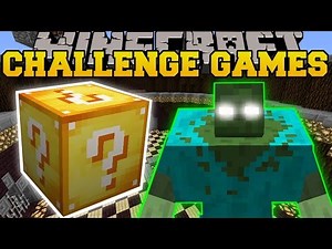 Minecraft: MUTANT CREATURES POKEMON CHALLENGE GAMES - Lucky Block Mod - Modded Mini-Game