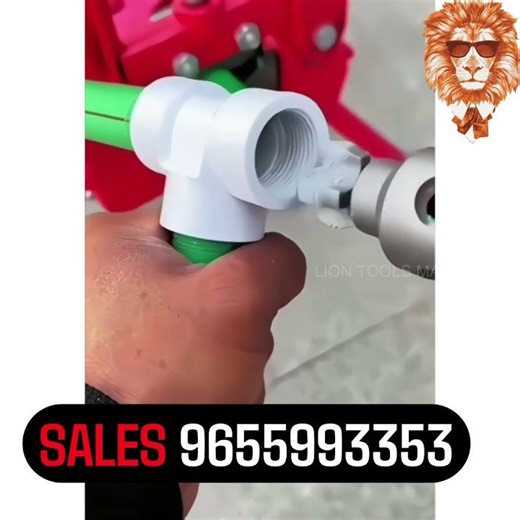 PVC Pipe Threading Tool Just ₹400/- 🔥 | Plumber’s Best Tool | Lion Tools Mart
