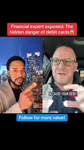 Financial Expert Exposed: The Hidden Danger Of Debit Cards 😱 🚨FOLLOW FOR MORE🚨 #credit #debttips #personalfinance #moneytips #financialadvice #debtfree | SimpliceFinance