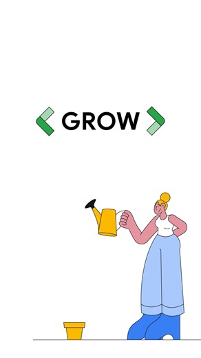 "Grow" Social Template