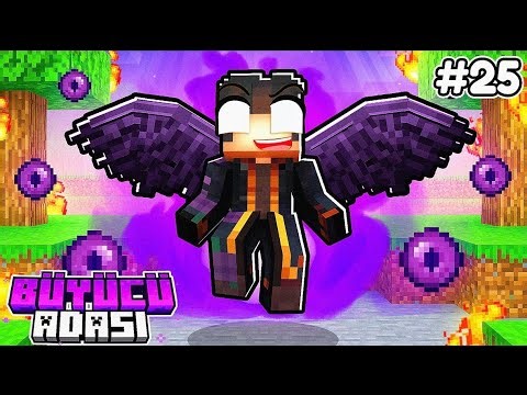I Learned New Powerful Spells! 💪 TRULY AMAZING!! 🔮 | Minecraft Wizard Island #25