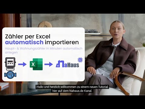 Zähler per Excel importieren in Nahaus (Haupt- & Wohnungszähler automatisch zuordnen)