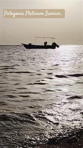 Patagonia Platinum Sunrise 🪩 #shorts #viral