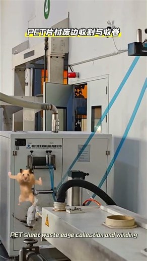 PET Waste Edge Collection & Winding Machine – Stop Wasting Scrap & Boost Efficiency!