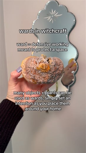 In witchcraft, wards are used to energetically protect a space. A ward can be as simple as placing black tourmaline crystals in the corners of your home. You can create custom sigils, make spell jars- the options are endless. Plants also work great as wards, just only use plants you’re fine with dying (maybe not that prized monstera). #protectionspell #ward #beginnerwitch #HomeProtection #evileyeprotection | Instant Witch