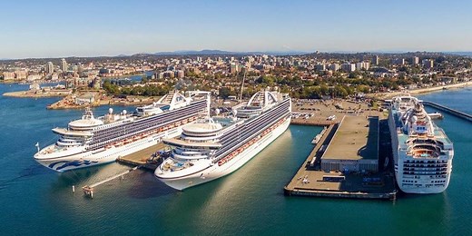 Ross Bay, Victoria, British Columbia, Canada Camera - Port of Victoria Webcams