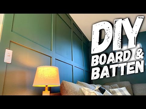 BOARD And BATTEN Wainscoting