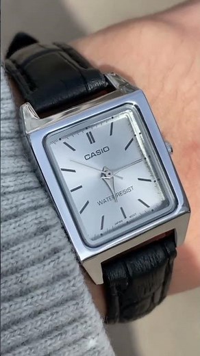 Casio Tank Watch LTP-V007L ⏱️🤍