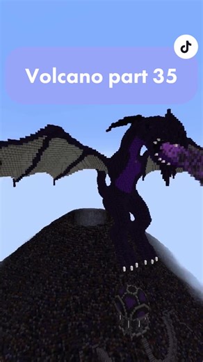 Dragon Minecraft Volcano Building Guide