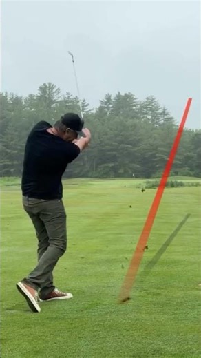 Average golfer swing 155 yards seven iron, you can do it too with this system!#golf #golfswing