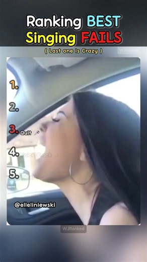 Ranking BEST Singing Fails 😂