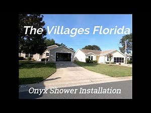 Home Pro Onyx Shower Installation homeprobath.com 352-753-0303 Call for your free quote today