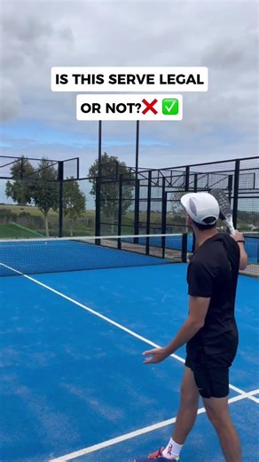 Is It Legal to Hit Over the Side on the Serve in Padel? 🤔 | Most Players Get This Wrong