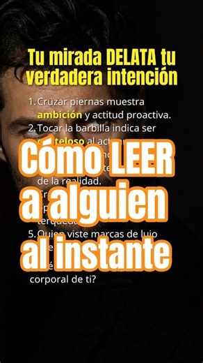 Cómo LEER a alguien al instante 🧠 #PsicologíaOscura #Liderazgo #Mentalidad #Estoicismo