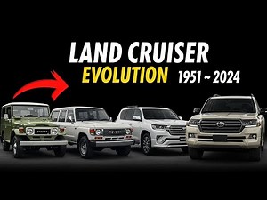 Toyota Land Cruiser Evolution (1951–2024) | Every Generation Explained | Full History