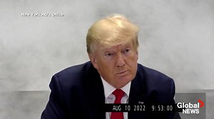 Trump repeatedly pleads the Fifth Amendment in NY AG deposition, video shows