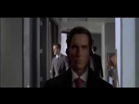 patrick bateman listening to music