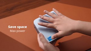 ACEMAGIC M5 Mini PC Intel Core 14500HX Mini Computers, 16GB RAM 512GB SSD, 55W HX-Class Processor 4.9GHz Mini PC Windows 11 Pro Triple 4K HDMI/DP, WiFi 6, Micro Desktop PC for Home Office Business