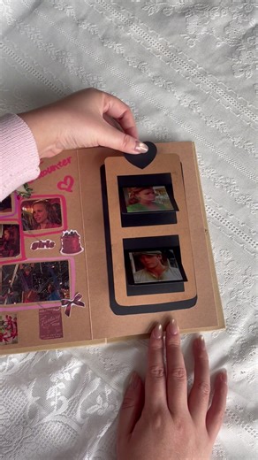 Interactive mechanisms kit for scrapbooking 🎞️📸✂️📔#scrapbook #diy #photoscrapbook #diygift #fyp