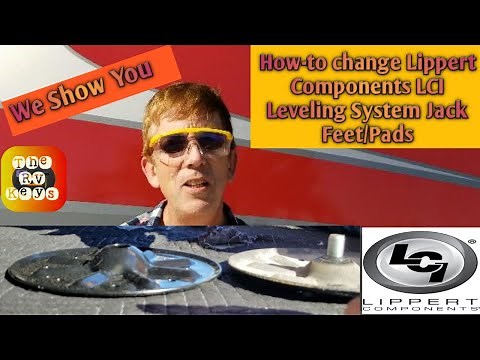 Replace Those Bent Lippert Leveling Jack Feet! See Our Update To This Video In The Description!