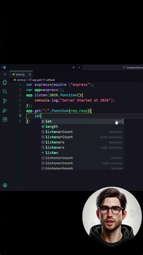 Serve HTML File Using Express.js | Node.js Backend Tutorial ⚡️.