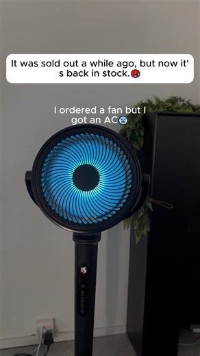 Cooling Fan That Feels Like an AC — 15 Speeds & Noise Modes