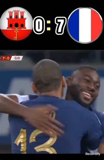 FRANCIA VS GIBRALTAR