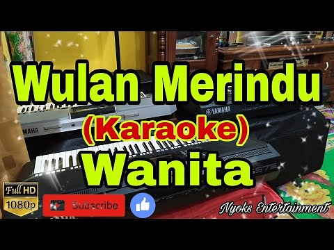 WULAN MERINDU (KARAOKE) Melayu || Nada AS Minor