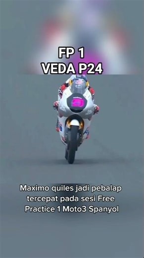 Free practice 1 moto3 Jerez👍