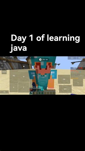 learning Java sword pvp #gaming #mobilegaming #viral#minecraft