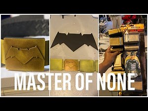 DIY BASIC BATMAN UTILITY BELT FROM EVA FOAM FOR COSPLAY