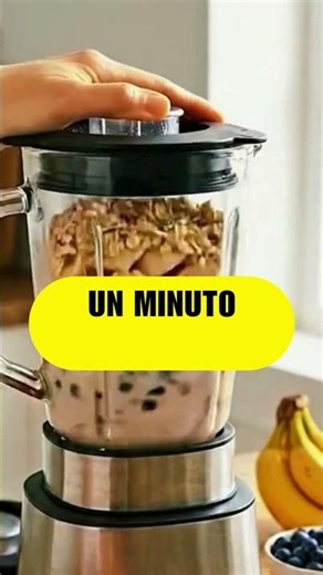🫐🍌 El Batido de Arándanos y Banana Más Cremoso y Delicioso para Empezar el Día #alimentossanos