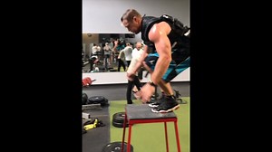 15K views · 425 reactions | Why after everything I've been through physically, am I jumping on a 40 inch plyo box wearing a 50 lb weighted vest...Because I've always been able to dunk, but not with ease. I figure if after 20 years of football I can easily dunk, that's pretty good! #AirCarriker #FeelingGreat | Adam Carriker | Facebook