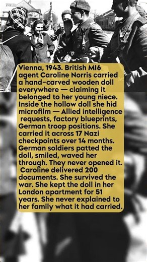 A Spy Hid Documents Inside a Wooden Doll #short #history #ww2