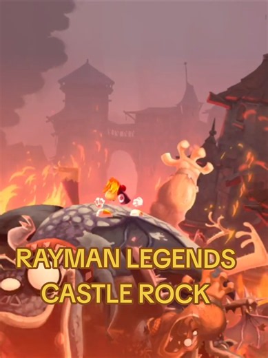 RAYMAN LEGENDS CASTLE ROCK #rayman #ubisoft #raymanlegends #raymanorigins