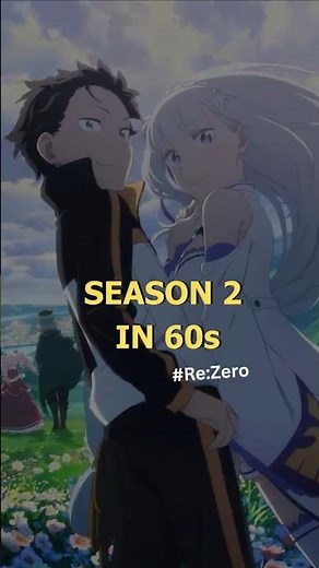 Re:Zero Season 2 Explained in 60 Seconds 🔥 (Full Story Recap)