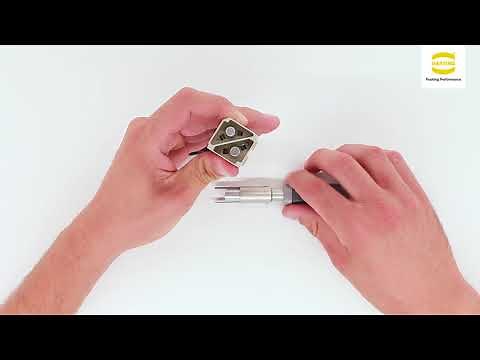 Removal tool HARTING Han® 100A crimp module - Removal instruction